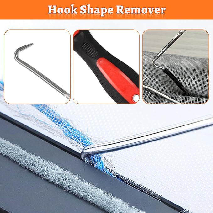 Screen Repair Tool, Window Roller, Spline Installer, 9 in 1 Window Installation - Image 5