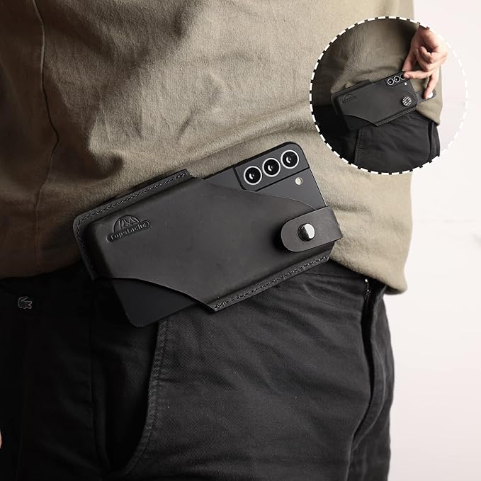 Topstache Leather Phone Holster - Image 2