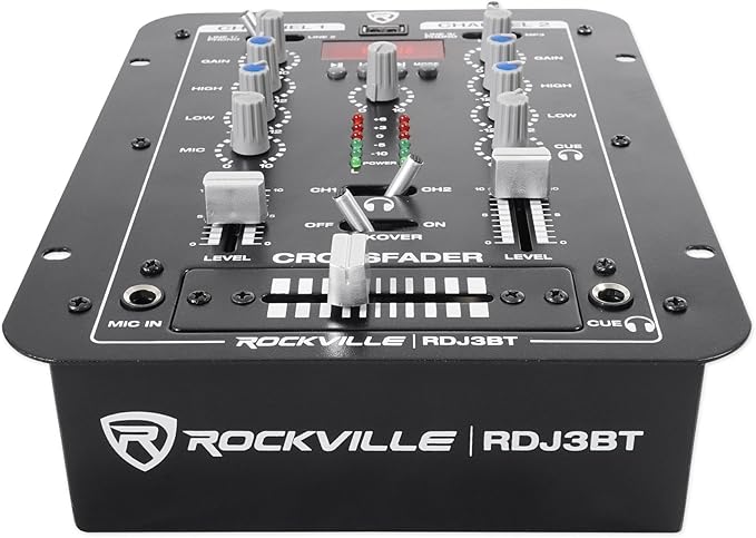 Rockville RDJ3BT 2 Channel DJ Mixer - Image 3