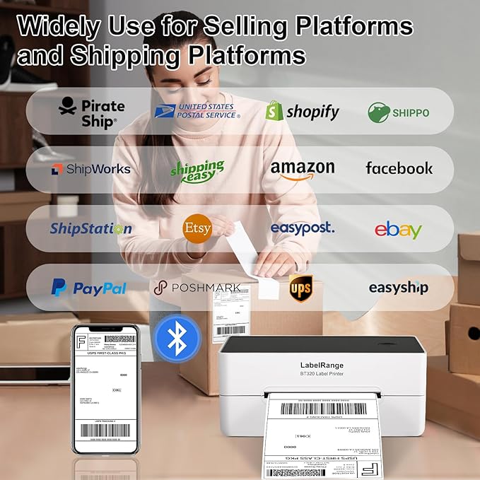 Ecommerce Label Printer 4x6, Compatible - Image 5