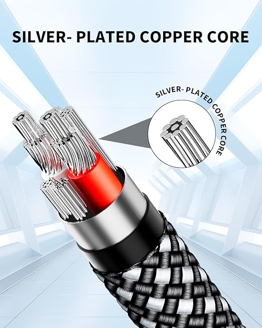 Aux Cord 6.6FT/2m, New 3.5mm Audio Cable - Image 2