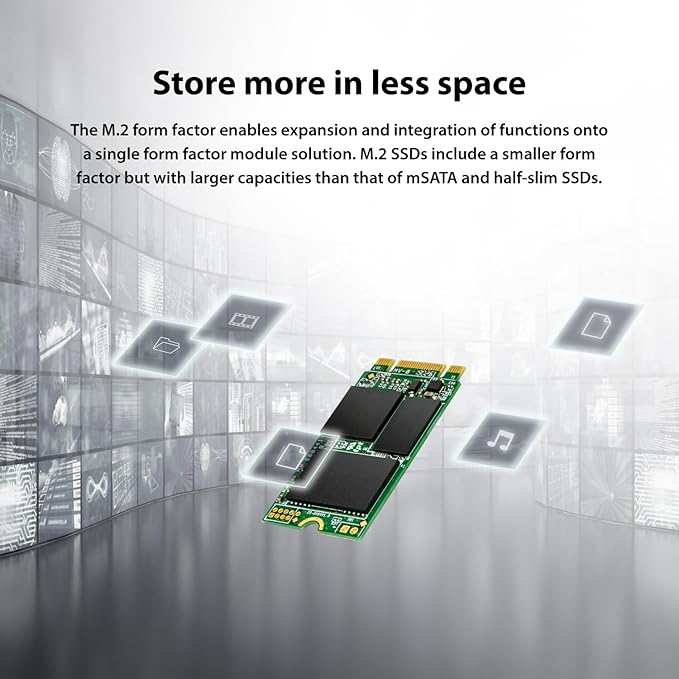 Transcend 1TB M.2 2242 SATA III SSD - Image 6