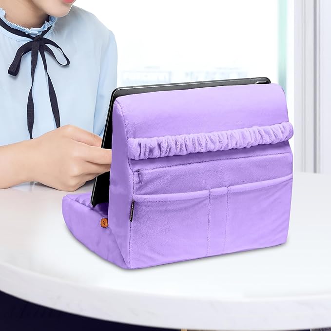 MOSISO Tablet Pillow Stand, Soft Tablet Holder - Image 7