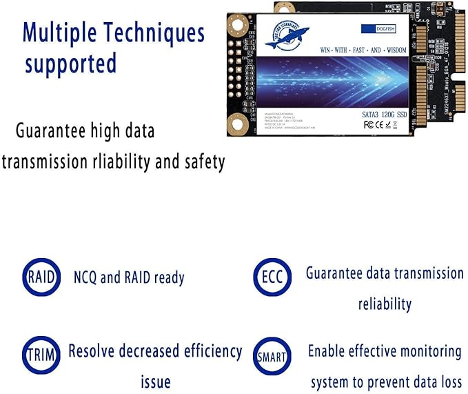 Dogfish Msata 250GB Internal Solid State Drive Mini Sata SSD Disk Drive High - Image 7