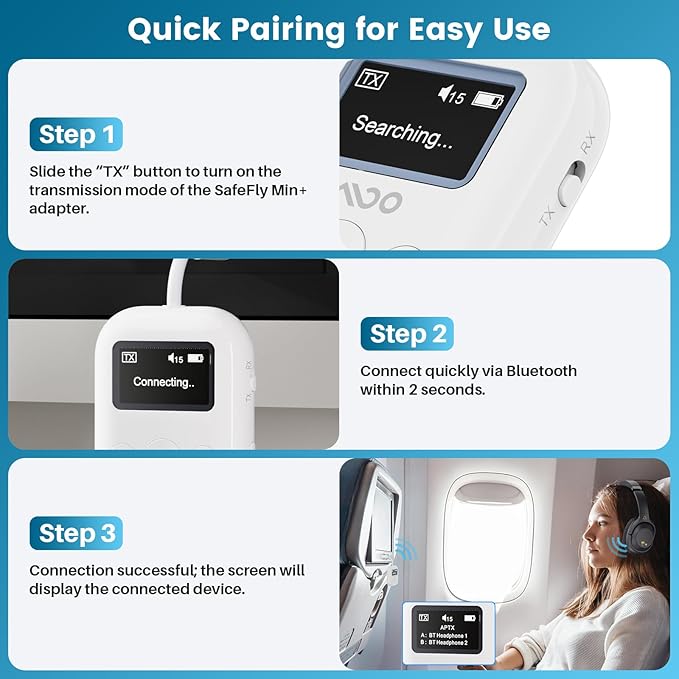 YMOO Bluetooth 5.4 Transmitter Receiver - Image 9