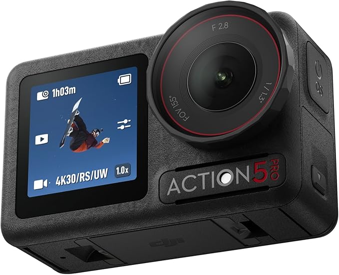 DJI Osmo Action 5 Pro Standard Combo, Waterproof Action Camera by DJI