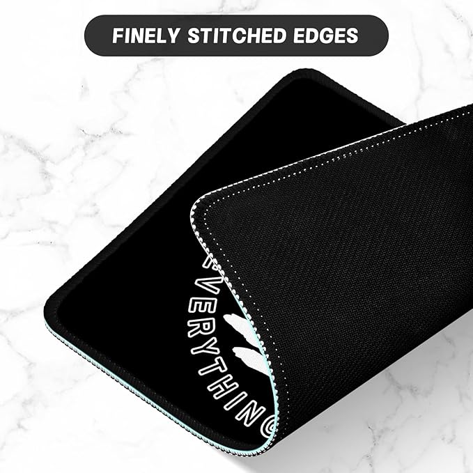 ITNRSIIET Mouse Pad with Stitched Edge Premium Textured Smooth Precise - Image 4