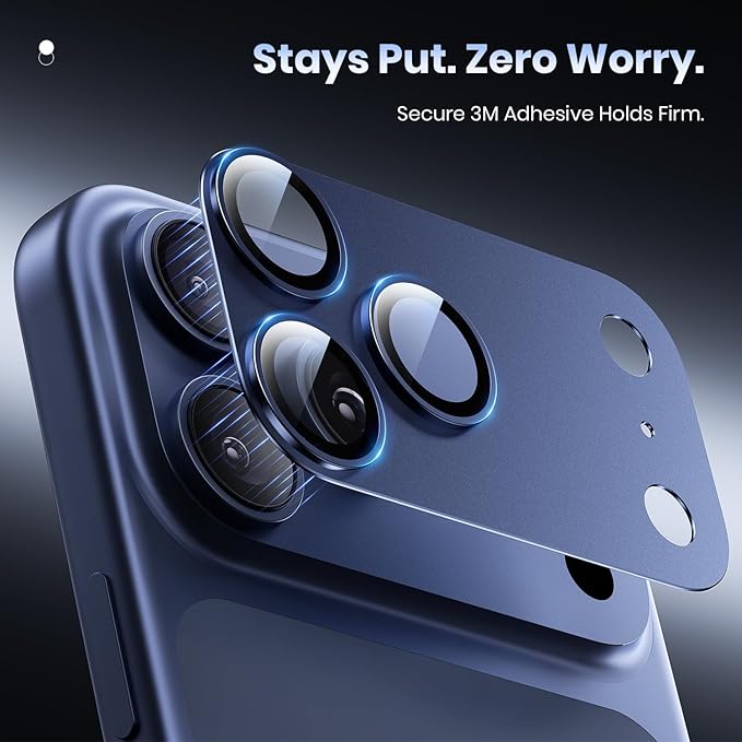Hoerrye for iPhone 17 Pro Camera Lens Protector - Image 5