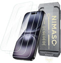 NIMASO for iPhone 16/15 Plus Screen Protector, 3 Pack Tempered Glass Screen by NIMASO