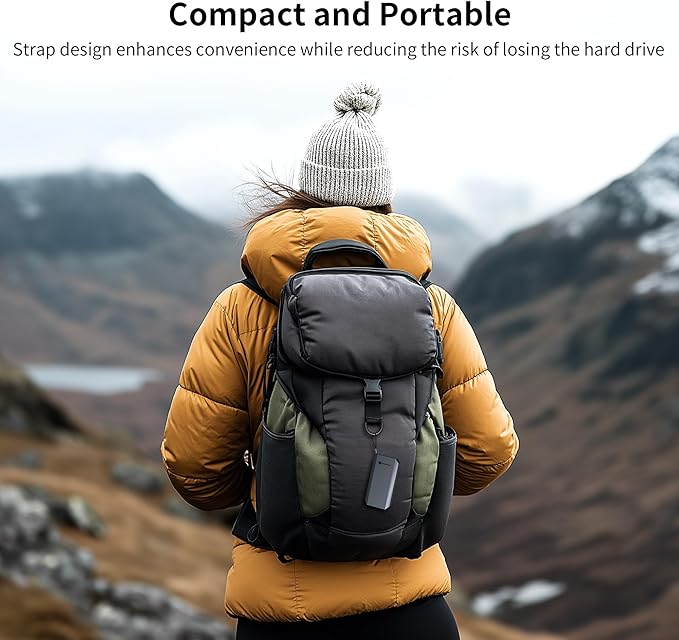 Yottamaster 1TB External SSD, Supports 4K ProRes HDR Compatible - Image 6