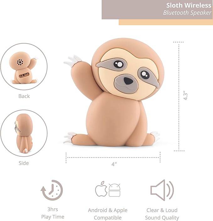 Sloth Bluetooth Wireless Speaker - Image 2