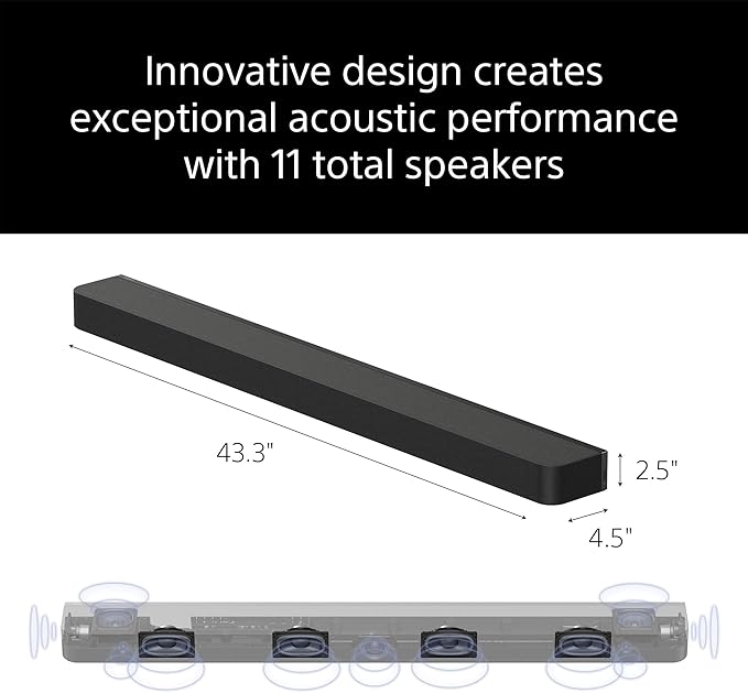Sony BRAVIA Theater Bar 8 Sound Bar and SA-SW5 Wireless Subwoofer - Image 3