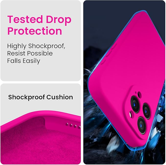 FireNova Designed for iPhone 15 Pro Max Case, Silicone Upgraded Phone Case with - Image 4
