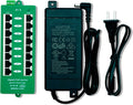 PoE Texas 8 Port PoE/PoE+ Active Mode A Injector by PoETexas