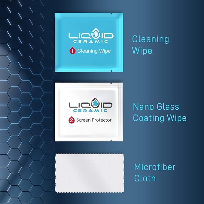Glass Screen Protector With $200 Coverage | Wipe On Shatter and Scratch - Image 2