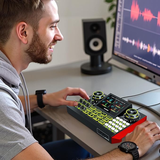 Audio mixer, suitable for live streaming, and gaming on computers/phones; - Image 9
