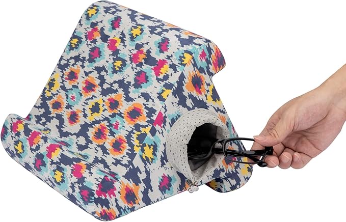 Flippy Tablet Stand with Cubby Storage and Multi-Angle Viewing - Image 2