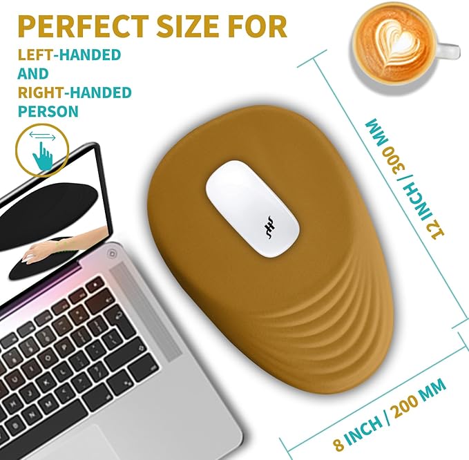 Hokafenle Ergonomic Mouse Pad Wrist Support - Image 4