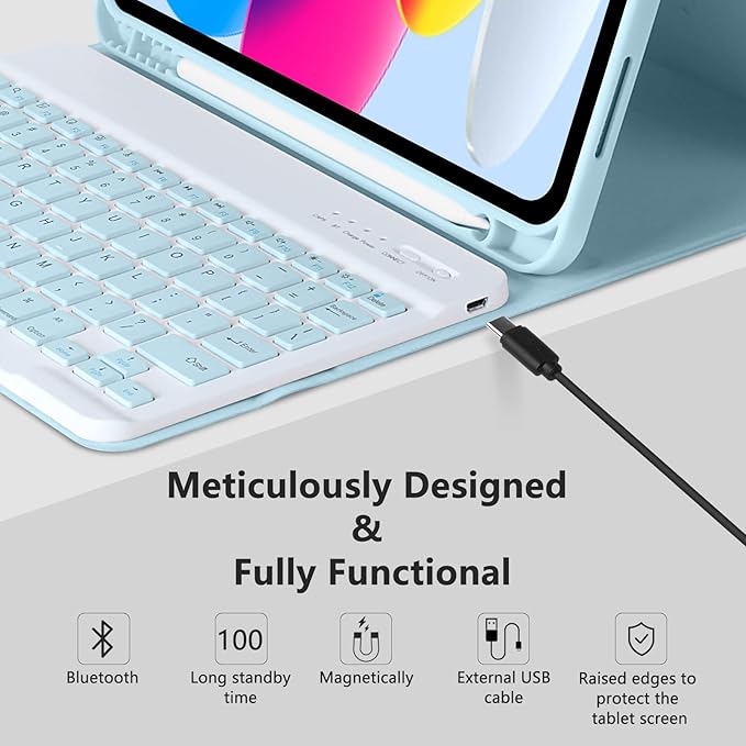 MMK iPad A16 Case, iPad 10th Generation Case - Image 4