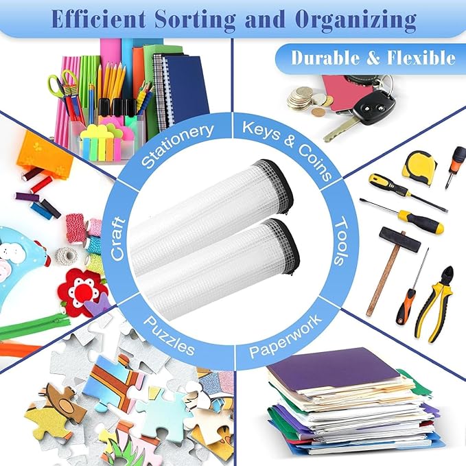 Jetec 32 Pcs Mesh Zipper Bags Toy Storage Bikini Organizer Bag Bolsas Para - Image 4