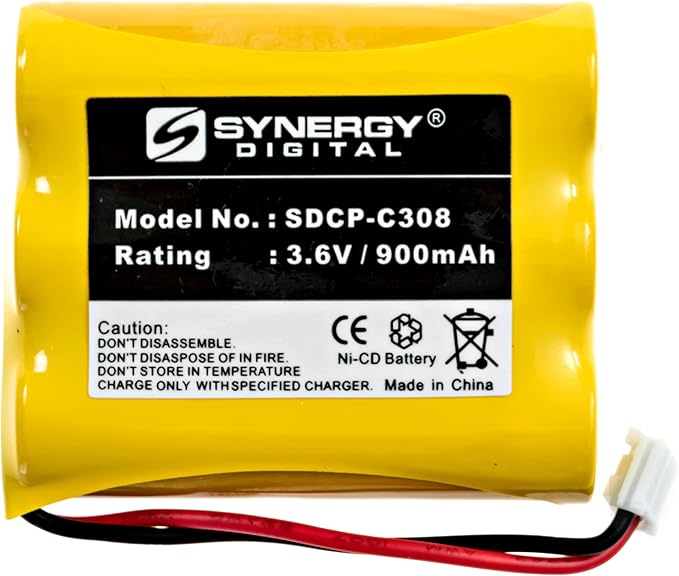 Synergy Digital Cordless Phone Battery, Compatible - Image 4