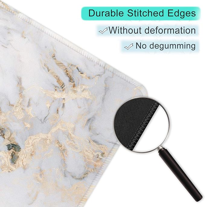 ITNRSIIET Mouse Pad with Stitched Edge Premium Textured Smooth Precise - Image 3