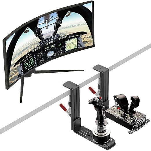Flight Sim Hotas Desk Mount Compatible - Image 6