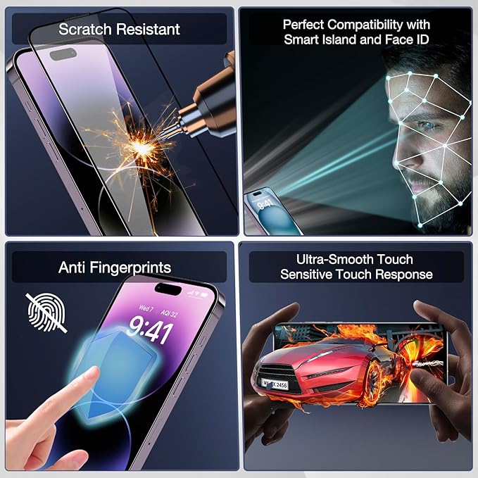 2-Pack Matte Privacy Screen Protector - Image 5