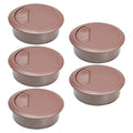 5 Pcs Desk Grommet 2-1/16" / 53 mm, Desk Cord Hole Cover, Cable Grommet ABS by EASYEAH