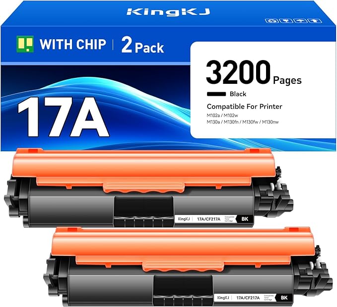 17A High Yield Toner Cartridge by KingKJInkToner
