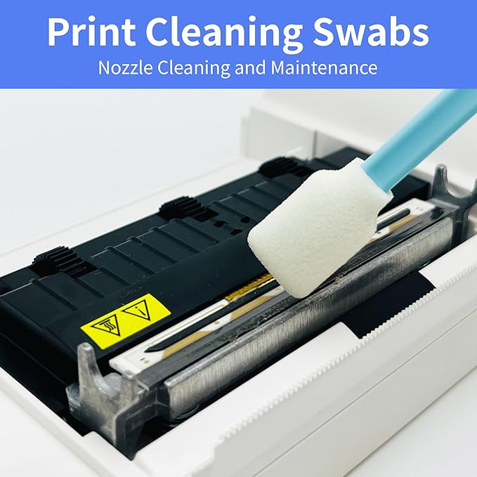 100 Pcs Professional Square Foam Cleaning Swabs – Dust-Free, Lint-Free Foam - Image 6