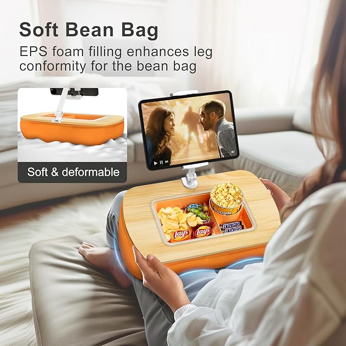 Lap Beanbag Tablet Pillow Stand - Image 3
