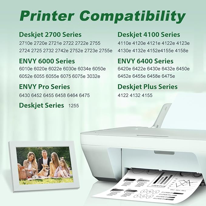 67XL Black Ink Cartridge Combo Pack Replacement - Image 2