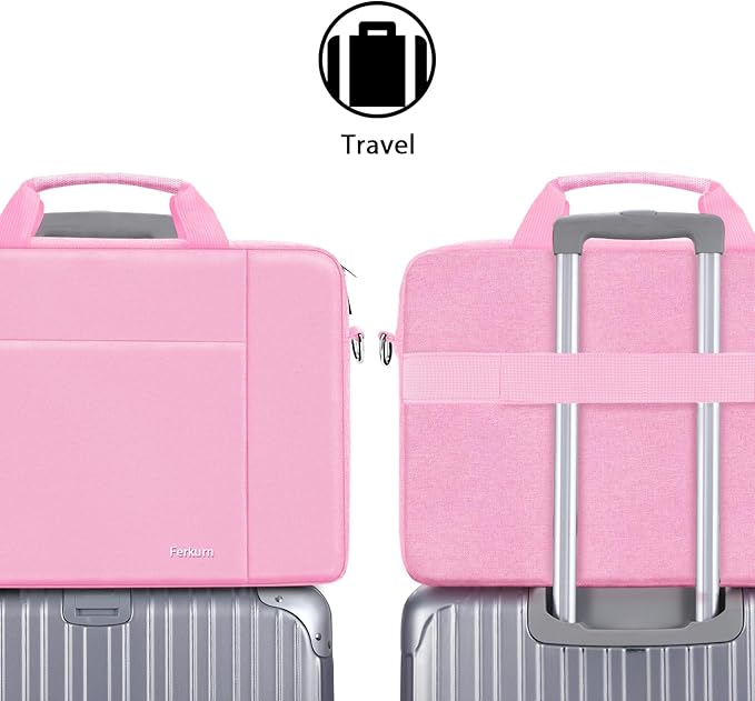 Ferkurn Laptop Bag Case for Women Men Computer Bag Compatible - Image 3