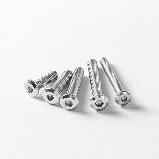 5/16-18 x 1-1/2" Flat Head Hex Socket Cap Screws Bolts, 304 Stainless Steel 18-8 - Image 3