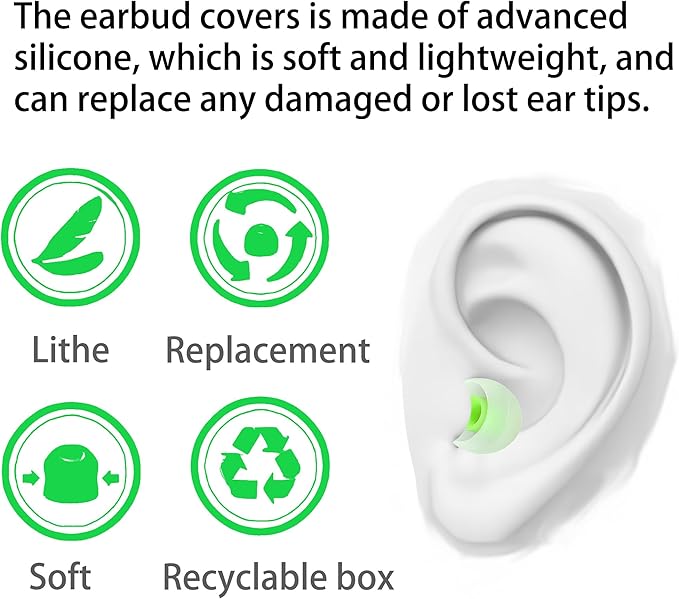 Silicone Earbud Tips Replacement - Image 4