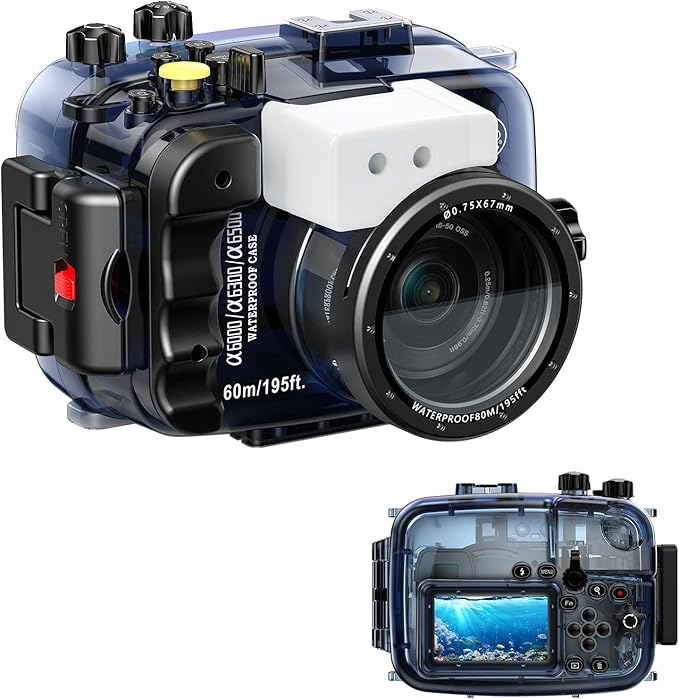 Sea frogs Waterproof Camera Housing Compatible by Seafrogs