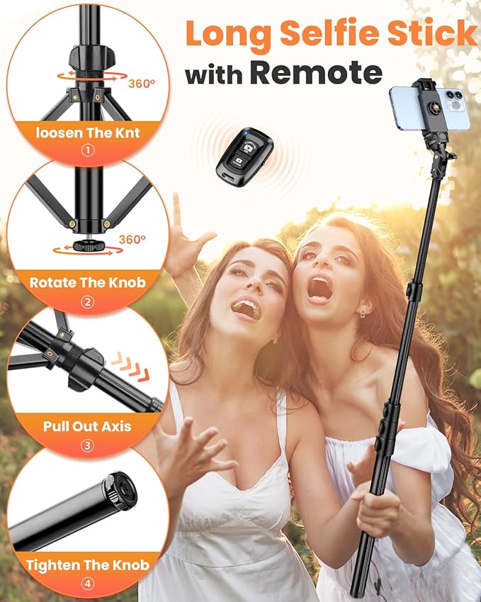 Phone Tripod, Overhead Phone Stand - Image 7