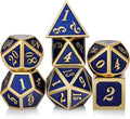 DnDnD Heavy Polyhedral Metal Dice Set by DNDND