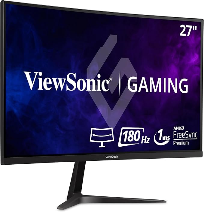 ViewSonic VX2718-PC-MHD 27 Inch Curved 1080p 1ms 180Hz Gaming Monitor by ViewSonicCorporation