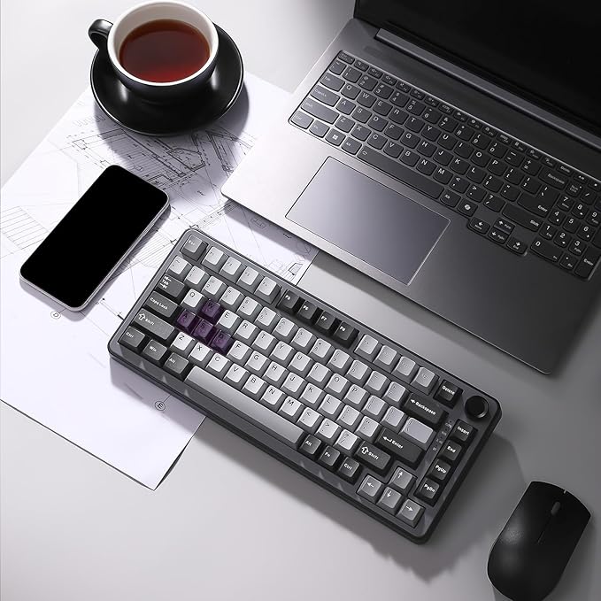 YUNZII B75 PRO Wireless Mechanical Keyboard, 75% Layout - Image 9