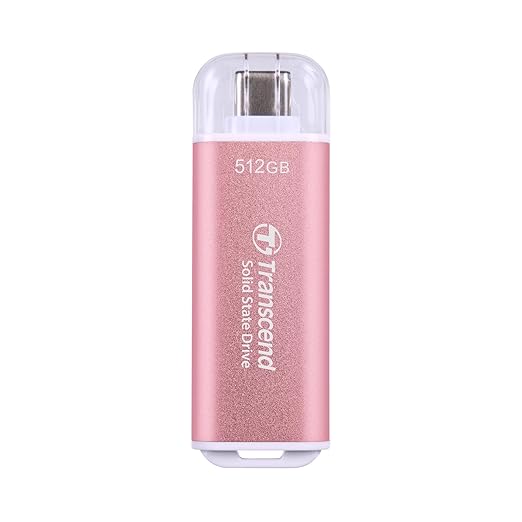 Transcend 512GB External SSD, USB 3.2 Gen2, Portable SSD - Image 2