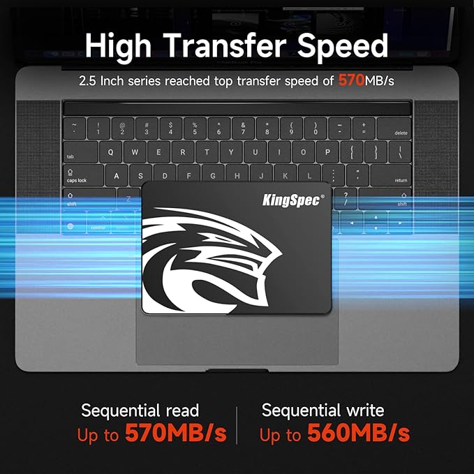 KingSpec 1TB 2.5 SSD SATA III Internal - Image 2
