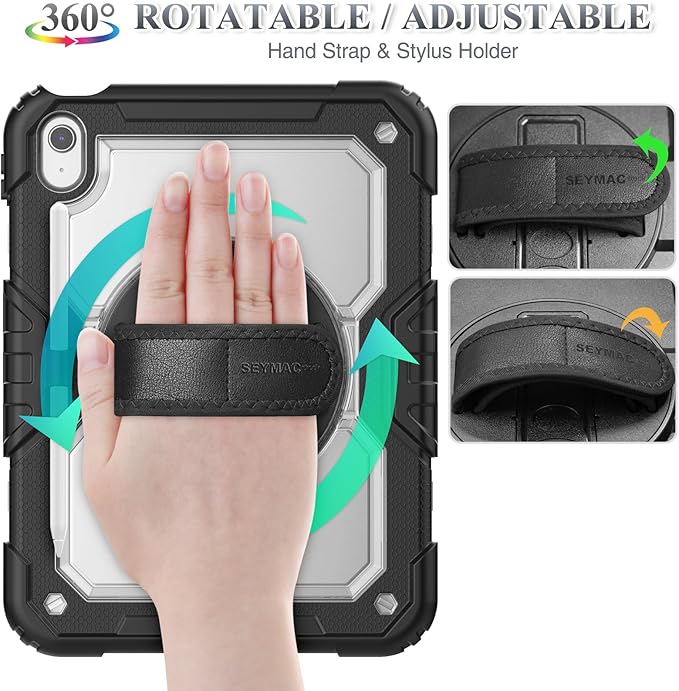 SEYMAC stock Case for iPad 11th/10th Generation 11''/10.9'' 2025/2022, - Image 2