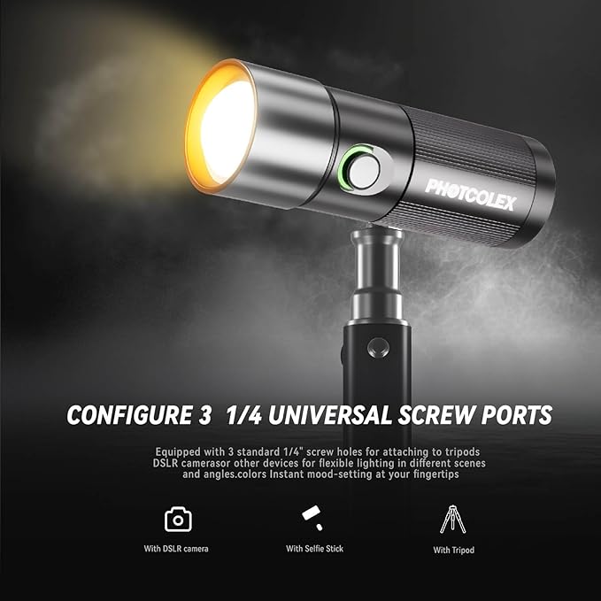 PHOTOOLEX 8400mAh Led Photography Flashlight - Image 6