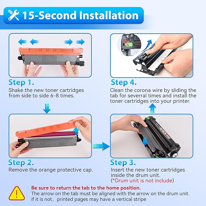 ZIPRINT TN229XL TN229 Toner 4 Pack Compatible Replacement - Image 5