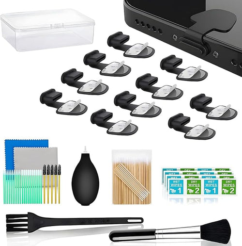 10 PCS USB Type C Anti Dust Plugs Cover, C-Type Port Dust Plug, Anti-Lost USB C by Unknown