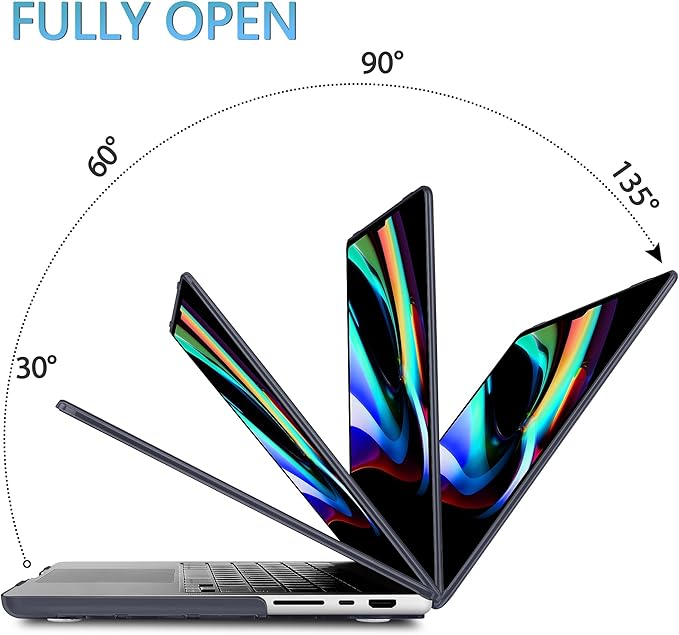 Mektron Case for 2025 MacBook Pro 16" M4 A3403 A3186 M3 A2991 M2 A2780 M1 A2485 - Image 9