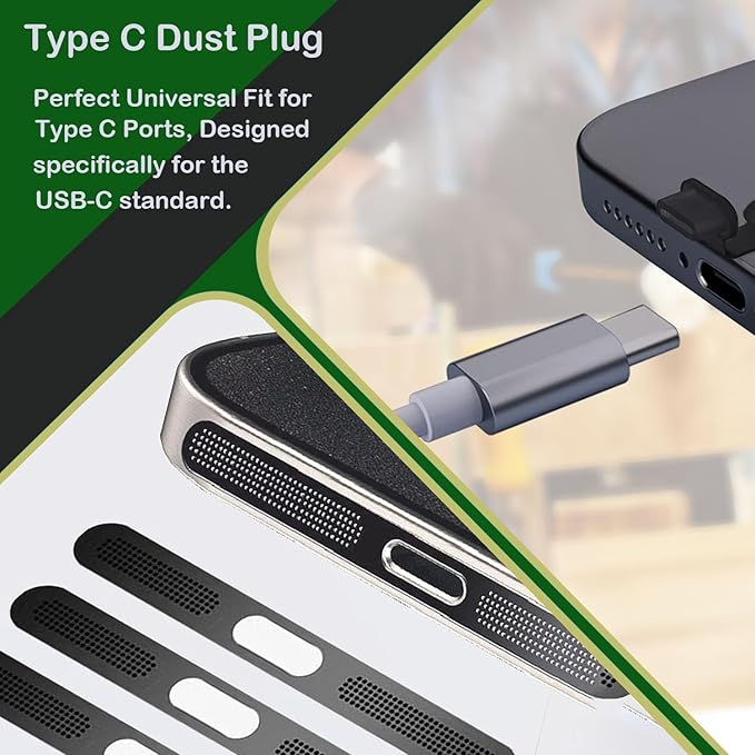 USB C Dust Plug, Type-C Port Cover - Image 3