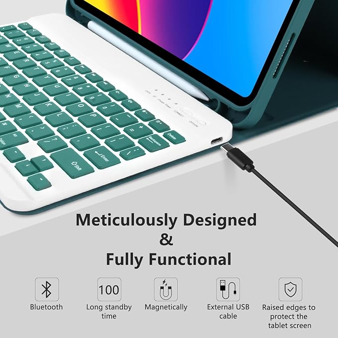 MMK iPad A16 Case, iPad 10th Generation Case - Image 6
